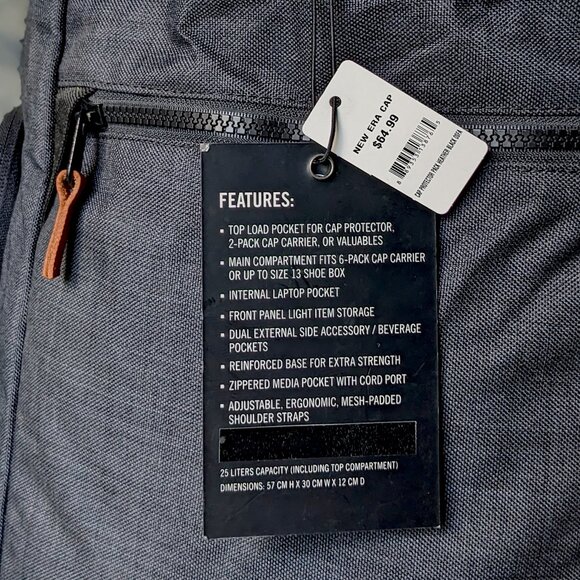 New Era Cap Protector Pack Backpack - 24 Liters - SXSW Festival Edition - NWT - Picture 14 of 14